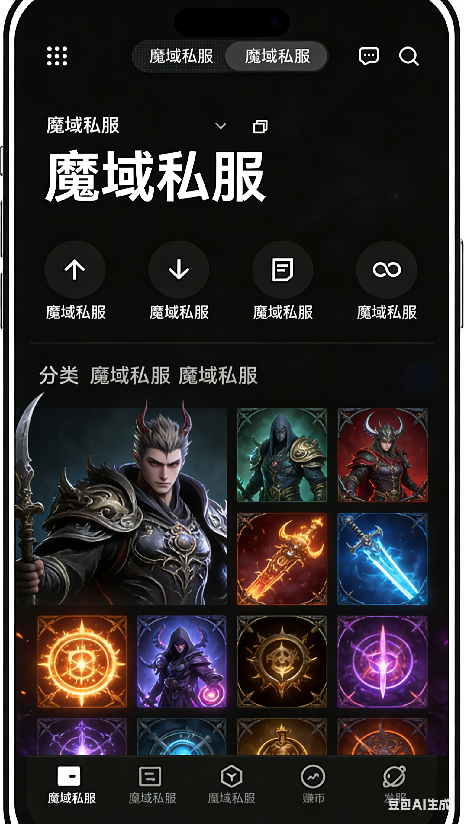 公益魔域私服师徒奖励面板