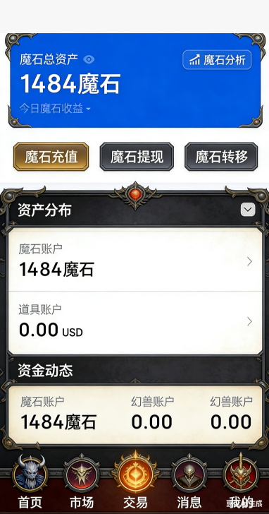 公益魔域私服拜师界面